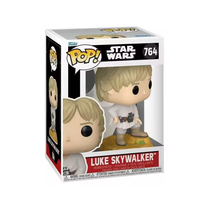 Funko Pop Star Wars Figura Luke Skywalker con Cabeza Oscilante - 1