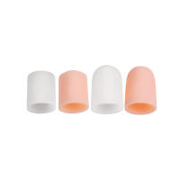Protector De Dedos De Silicona Suave Gel Tubos Alivio Del Dolor De Uñas Pequeñas Separadores De Dedos Para Cuidado Del Pie - details 6