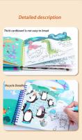 Libro Mágico De Dibujo Para Niños Juguete Educativo Montessori Reutilizable Con Pluma Libro De Colores Sin Tinta Película - details 8