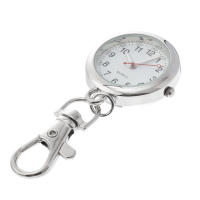Lanyard De Enfermera Con Cierre De Mochila Material De Acero Inoxidable Llavero Para Mujeres Colgante De Reloj Cuadrilátero - details 3