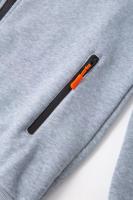 Sudadera con capucha y cremallera para hombre, chaqueta deportiva informal de talla grande, para otoño e invierno - details 10