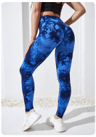 Treguas De Yoga Para Mujer Con Cintura Alta Y Sin Costuras Leggings De Gimnasio Para Ejercicio Y Fitness Talla Verdadera - details 10