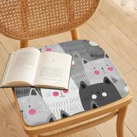 Cojín De Silla De Oficina Y Coche Con Diseño De Gatos Lindos Y Divertidos 45x45cm Almohada De Sofa Transpirable Y Cómoda Para Decoración Tatami - details 14