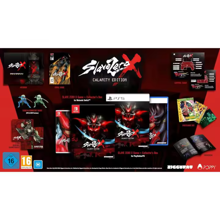 SLAVE ZERO X CALAMITY EDITION PS5 PAL ESPAÑA NUEVO FISICO PRECINTADO ESPAÑOL - Videotec - 1