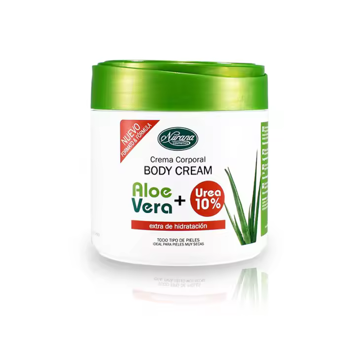 Nurana Body Cream con Aloe Vera y Urea al 10% 400ml - 1
