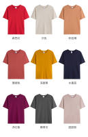 Camiseta De Algodón Peinado 6.7 Oz 190gsm Para Hombres Y Mujeres Camiseta De Verano Transpirable Y De Secado Rápido Uniforme De Equipo Personalizable Para Clase - details 20