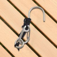 Gancho De Reefs Para Buceo 120cm Cuerda De Espiral De Acero Inoxidable Gancho Doble Para Actividades Acuáticas Y Buceo - details 4