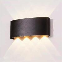 Lámpara De Pared LED Moderna Para Interior Y Exterior Luz Blanca Versátil Para Sala De Estar Corredor Dormitorio Decoración - details 17