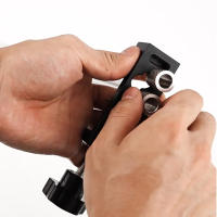 Localizador De Perforación Universal Para Perfiles De Aluminio Con Abrazadera Y Taladro De Contorno M6 Herramienta De Carpintería DIY - details 8