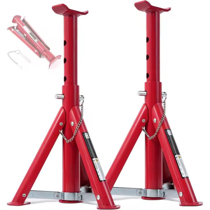 Juego de dos caballetes plegables de 2 toneladas (cada uno) Caballetes de emergencia - 1
