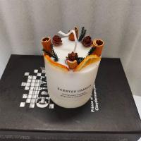 Venta de liquidación de velas | Velas aromáticas de eucalipto y naranja | Velas aromáticas de flores eternas para uso doméstico | Velas de soja naturales hechas a mano, regalos para hombres y mujeres | - details 1