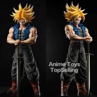 Figura De Acción Anime Dragon Ball Z Trunks 25cm/9.84in PVC Estatua Colección Modelo Juguete Para Niños Regalos - details 4