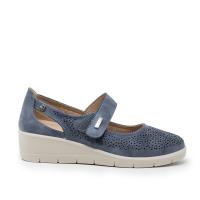 Zapatos casual mujer MY SOFT M208 JEANS MERCEDES VELCRO PICADA JEANS 35690 25V - details 2