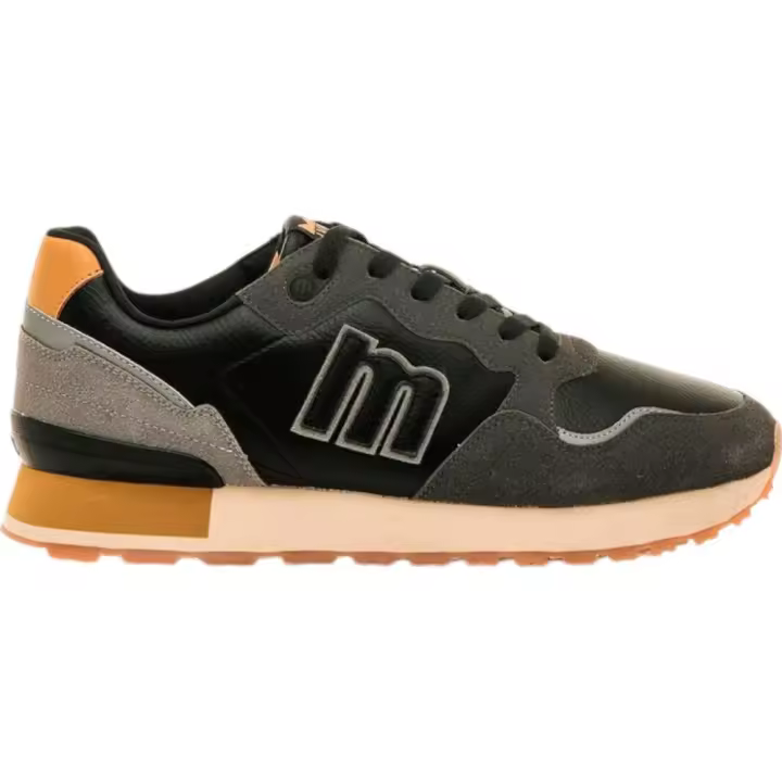 Zapatillas Mustang Joggo Negro Sady Plomo Abatany 84427-C56414 Hombre - 1