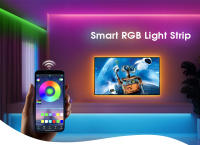 Tira De Luz LED RGB USB 1-5m Con Control Remoto Bluetooth 24 Teclas Sincronización Con Música COB Dimmable Para Decoración De Habitaciones Y TV - details 0