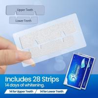 Tiras blanqueadoras dientes blanqueador dental - blanqueadores dentales teeth 28 Piezas whitening strips dientes 14 Tratamientos blanqueamiento dental blancos Seguro para Esmalte Refresca Respiración - details 5