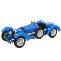 Burago - Maqueta coche clásico escala 1:18, material metal fundido a presión, apertura manual, interior detallado, ideal para coleccionistas, coches de colección, coches antiguos para exhibición - details 5