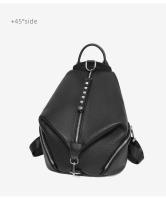 Mochila Antirrobo Para Mujer De Cuero Genuino 100% Gran Capacidad De Viaje Diseño Nuevo 2022 Mochila Escolar Para Niñas Con Cadena Y Cierre De Cremallera - details 15