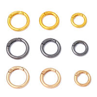 Aceros Alianza Abierta Alrededor De 10pcs Anillo Circular Hebilla De Luggage Hebilla Circular Colgante Para Luggage Anillo De Luggage De Aleación De Metal - details 5