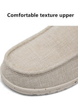 Zapatos Casuales Para Hombre En Lona Cómodos Y Ligeros Transpirables Zapatillas Planas Slip-on Para Conducir Talla Grande 47 - details 5