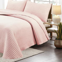 Vivid Torral - Colcha Bouti Verano Bianka Rosa SuperSuave Deluxe + Fundas De Cojines* Poliéster, Fresquita, Transpirable, Diseño, Primavera, Verano, Diseño Deluxe. - details 2