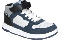 XTI | Zapatillas Deportivas XTI Infantiles – Zapatilla Alta en Color Azul – Sneaker con Cierre de Cordón y Velcro – Máxima Sujeción – Alta Calidad y Cómodidad - Modelo 150558 - details 1