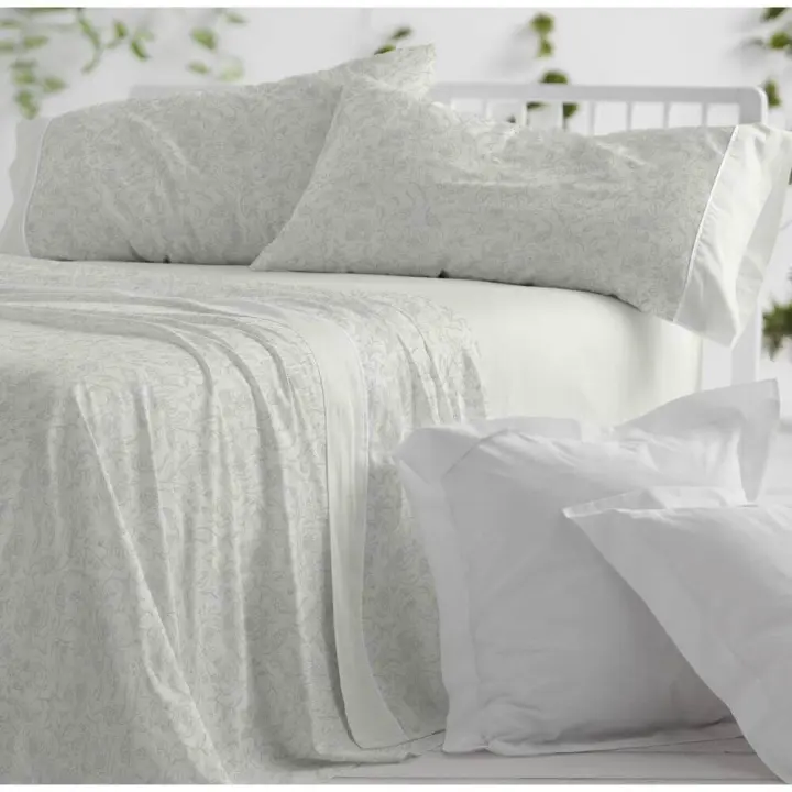 Burrito Blanco Juego de Sabana Estampado de Verano para todo el año Modelo 536 color Verde - 1