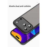 Funda De Teléfono Premium Mate Transparente Para iPhone 17 Air 16E 15 14 plus 13 12 11 pro Max Color Sólido Protectora De Cámara Resistente a Arañazos Y Huellas - details 6