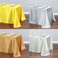 Mantel De Seda Rectangular Para Bodas Y Fiestas En Blanco Y Negro Decoración Para Banquetes Cumpleaños Y Eventos Uso Doméstico - details 15