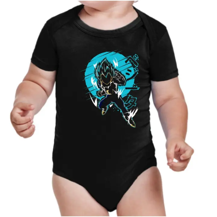 The Fan Tee Body Manga Larga de Bebe Bola Ball Dragon Goku Vegeta Piccolo Gohan Super 154 - 1
