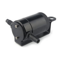 Tanque De Aceite Catch Can Para Carreras Dodge Charger Hellcat 2015-2021 Separador De Aceite Negro Del Lado Pasajero Material De Aluminio - details 3