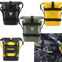 Bolsas De Bumper Para Motocicleta 2PCS Impermeables 5L-8L Universal Para Almacenamiento De Herramientas Y Barra De Choque - details 1