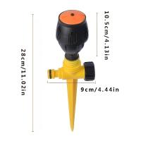 1pc Rojell Rojell 360 Grados Riega Automático Jardín Rieador De Agua Para Flores Y Verduras Rieador De Jardinería Irrigación - details 1