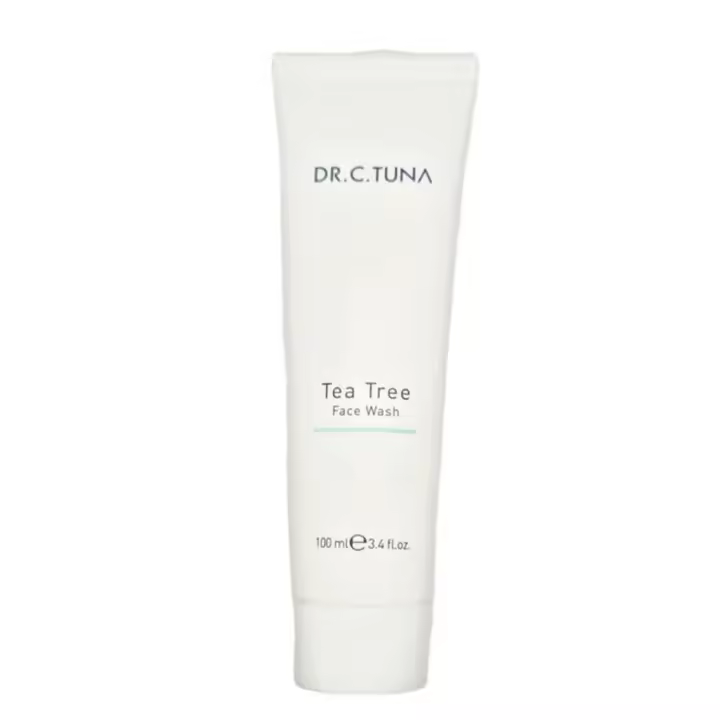 DR. C. TUNA  LIMPIADOR FACIAL  TEA TREE, ÁRBOL DE TÉ, FACE WASH, REDUCTOR DE CEBO EN LA PIEL, GEL LIMPIADOR, ANTIOXIDANTE, DESINFLAMATORIO, FARMASI - 1