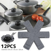12Pcs Protegedores De Ollas Y Sartenes Divisores De Tamaños No Uniformes Para Cocina Protector De Cocinas Separadores De Utensilios De Cocina - details 6