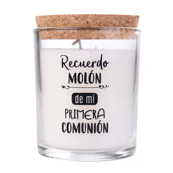 Disok Lote 10 a 50 Velas Recuerdo Molón para Comuniones - Originales Detalles y Regalos para Comuniones - 1