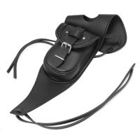 Cubierta De Tanque De Motocicleta En Cuero PU Negro Para Harley Sportster Iron 883 1200 XL Universal Bolsa De Alforja Panel De Capa - details 2