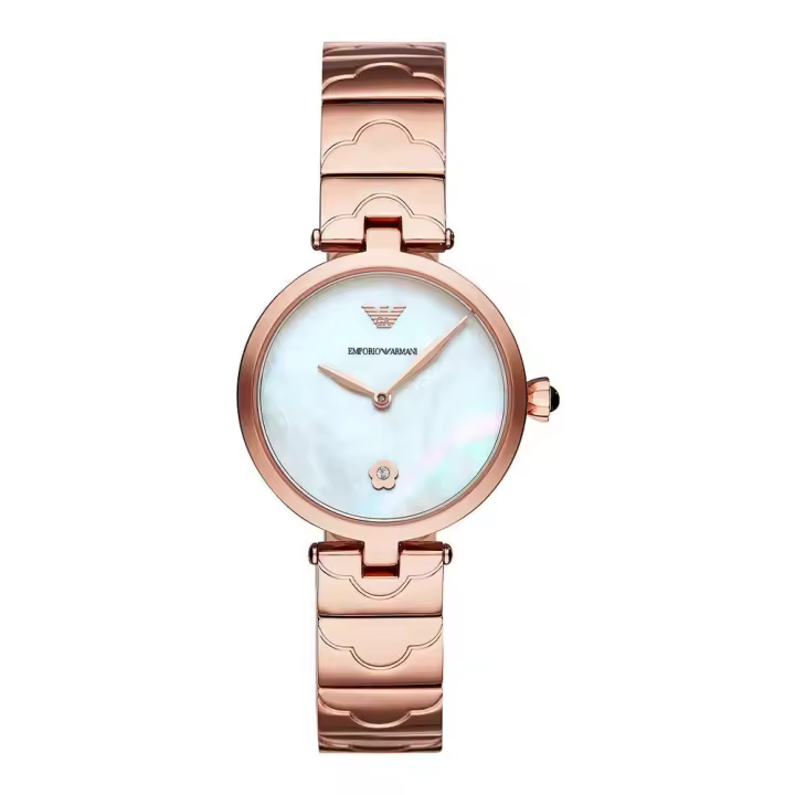 Emporio Armani Reloj Analogico para Mujer de Cuarzo con Correa en Acero Inoxidable AR11236 - 1