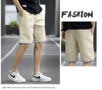 Shorts Para Hombres Verano Nueva Colección Pantalones Rectos Tubo Sueltos Y Delgados Estilo Casual Transversal Transpirable Talla Media - details 13