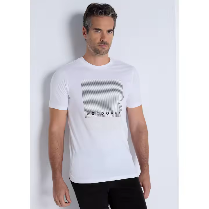 BENDORFF - Camiseta de manga corta grafica con bordado - 1