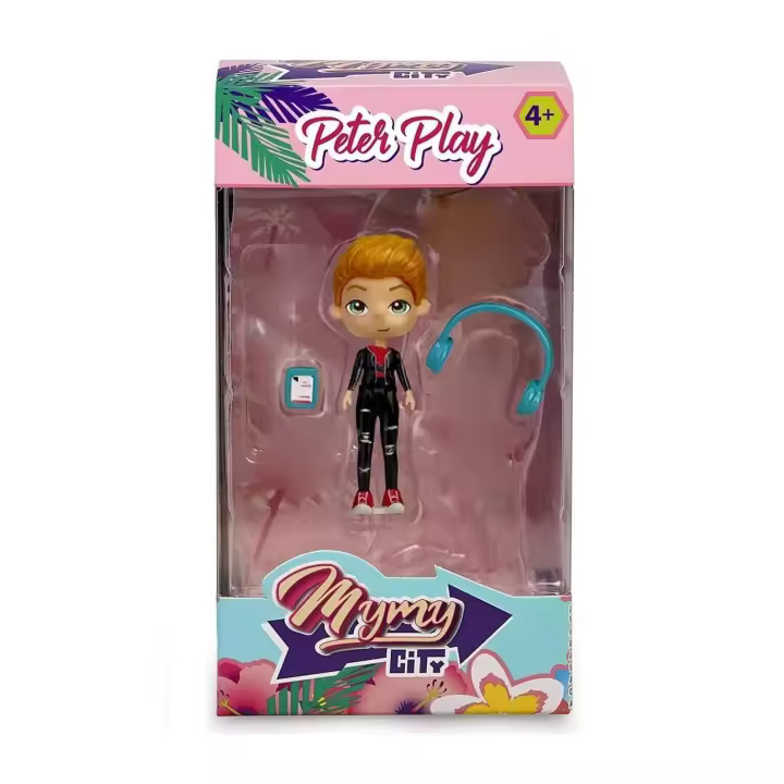 FAMOSA - MYMY CITY ´- Figuras colecionables - Mini figuras divertidas - Modelos a elegir - Regalo original - Edad recomendada para mayores de 4 años. - 1