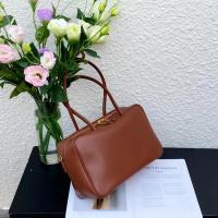Bolso De Hombro Para Mujer En Cuero Genuino Split Tamaño Grande Color Marrón Y Negro Estilo De Lujo Y Moda Bolso Cruzado - details 12