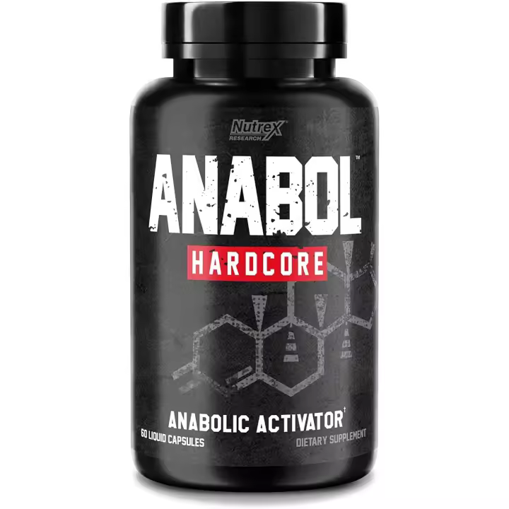 Nutrex Anabol Hardcore 60Caps - Constructor Muscular - Aumento de Masa Muscular - 1