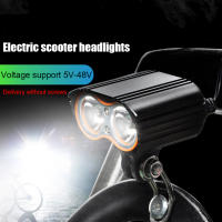 Luz De Bicicleta Frontal 800LM Con 2 Lámparas LED 5V-48V Faro De Montaña Para Ciclismo Nocturno Advertencia Fosa Exterior - details 2