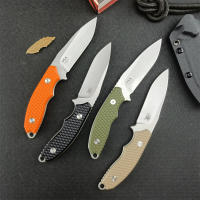 Cuchillo Fijo De Caza Military Rick Hinderer Flashpoint Con Hoja D2 Y Manillas G10 Herramienta Táctica Para Camping Y Sobrevivencia Con Funda - details 2