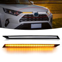 Luces Diurnas LED Para Toyota RAV4 Cubierta Del Parachoques Decoración DRL 2019 2020 2021 Lámpara De Señalización Con Característica Especial De DRL - details 5