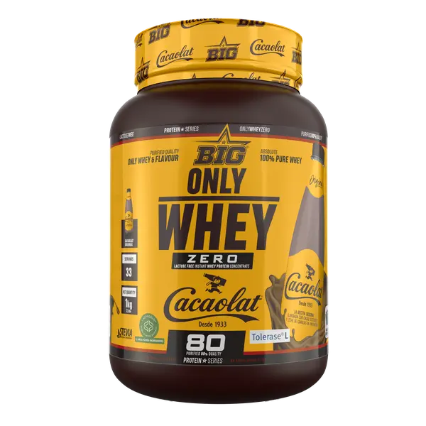 Big Proteína Only Whey Zero Cacaolat sabor original - Proteína de alta calidad certificada - 1