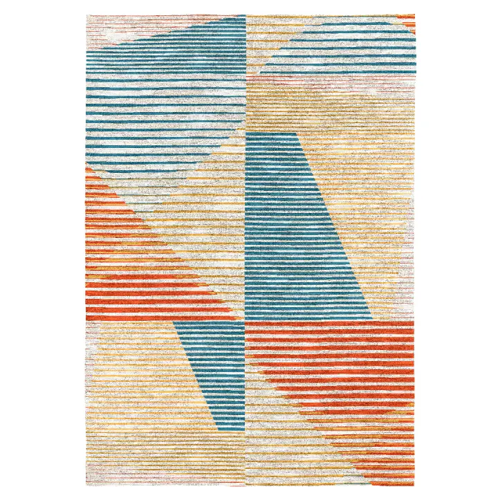 NAF NAF - Alfombra decorativa MALEV 140x200 cm - multicolor - 1