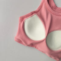 Top De Yoga Para Mujer Racerback Unipiece Secado Rápido Deporte Fitness Ropa Deportiva Sin Mangas Para Correr Y Uso Externo - details 11