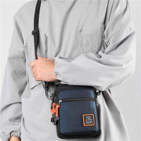 Bolso Pequeño De Nylon Para Hombre 2024 Moda Casual Bolso De Hombro Cruzado Maletero Mini Para Occasiones Variadas Cierre De Cremallera - details 7